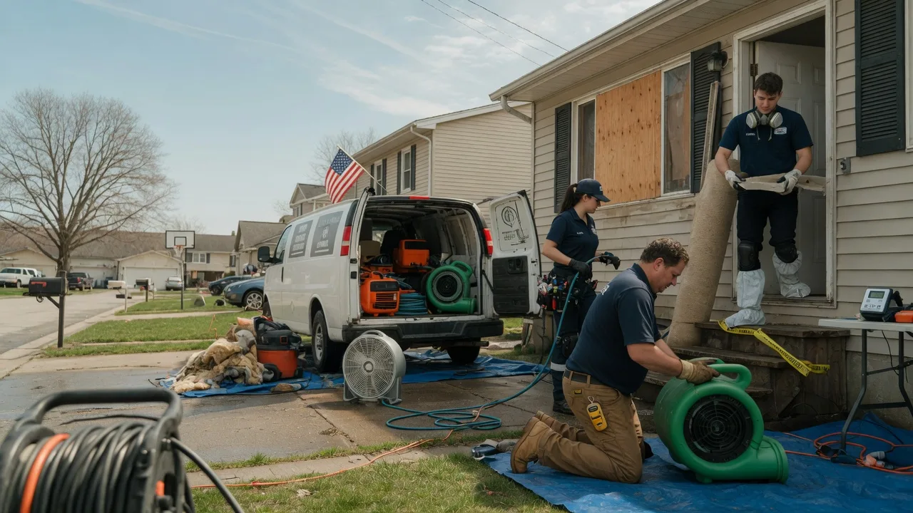 Water Damage Restoration in Disputanta, VA near me